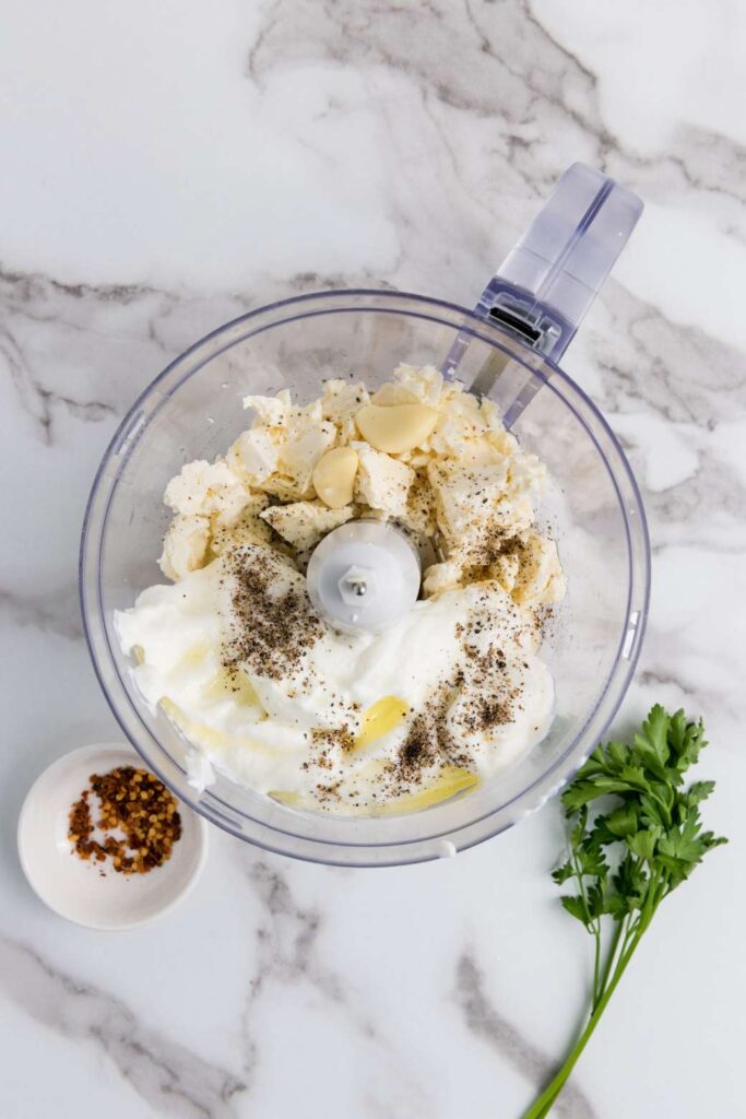 Whipped feta dip