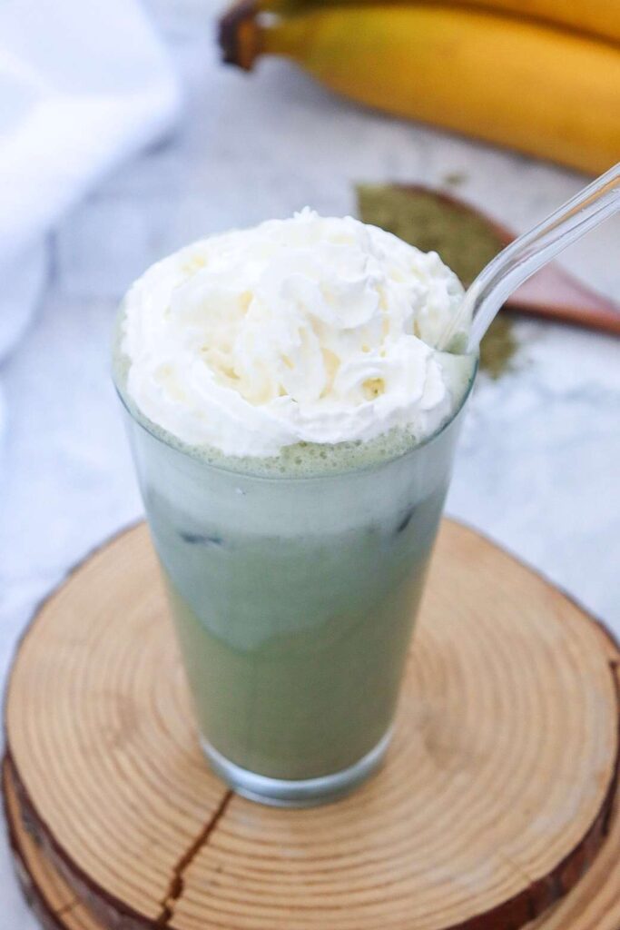 green tea frappuccino