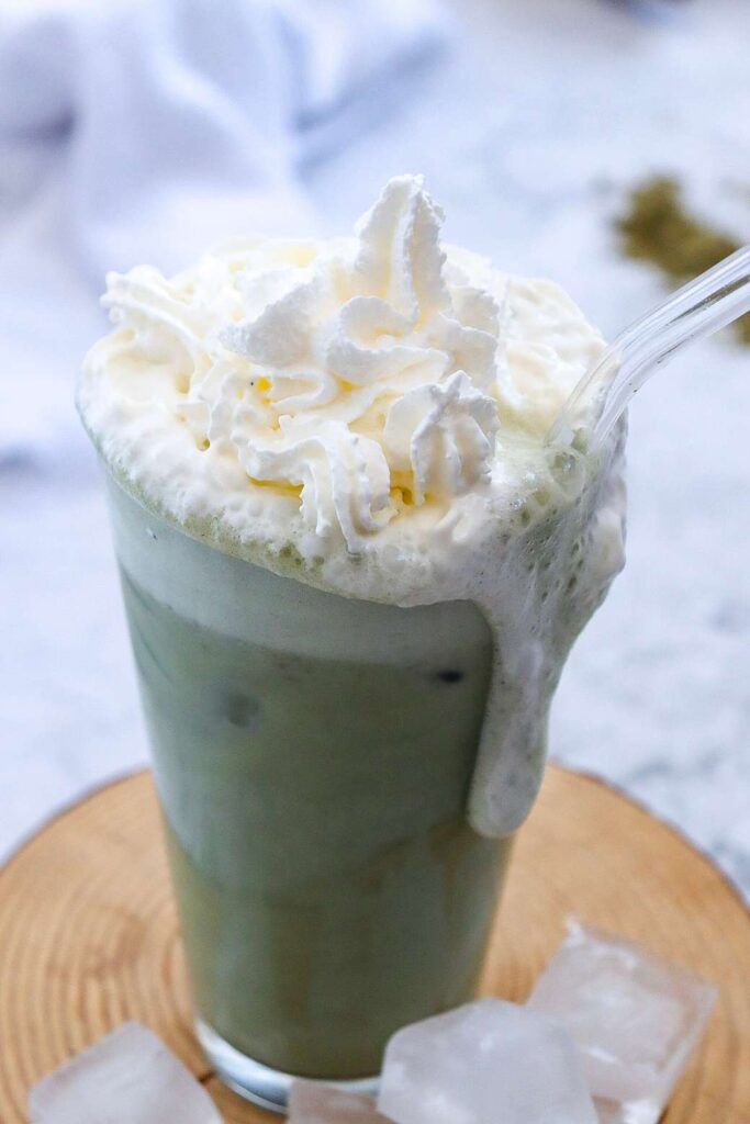 green tea frappuccino