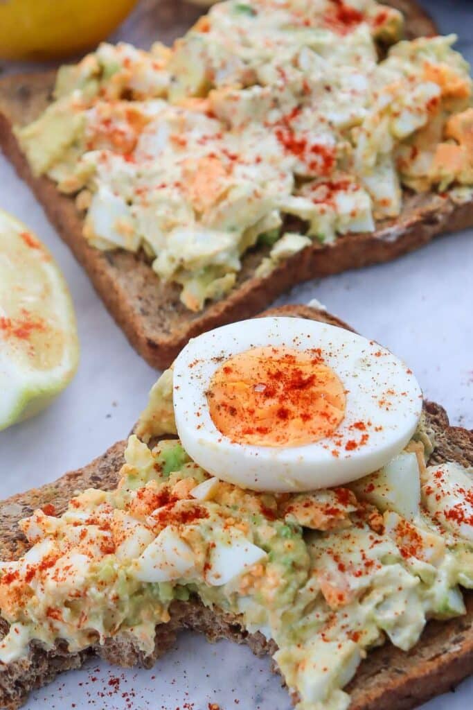 Avocado egg toast 