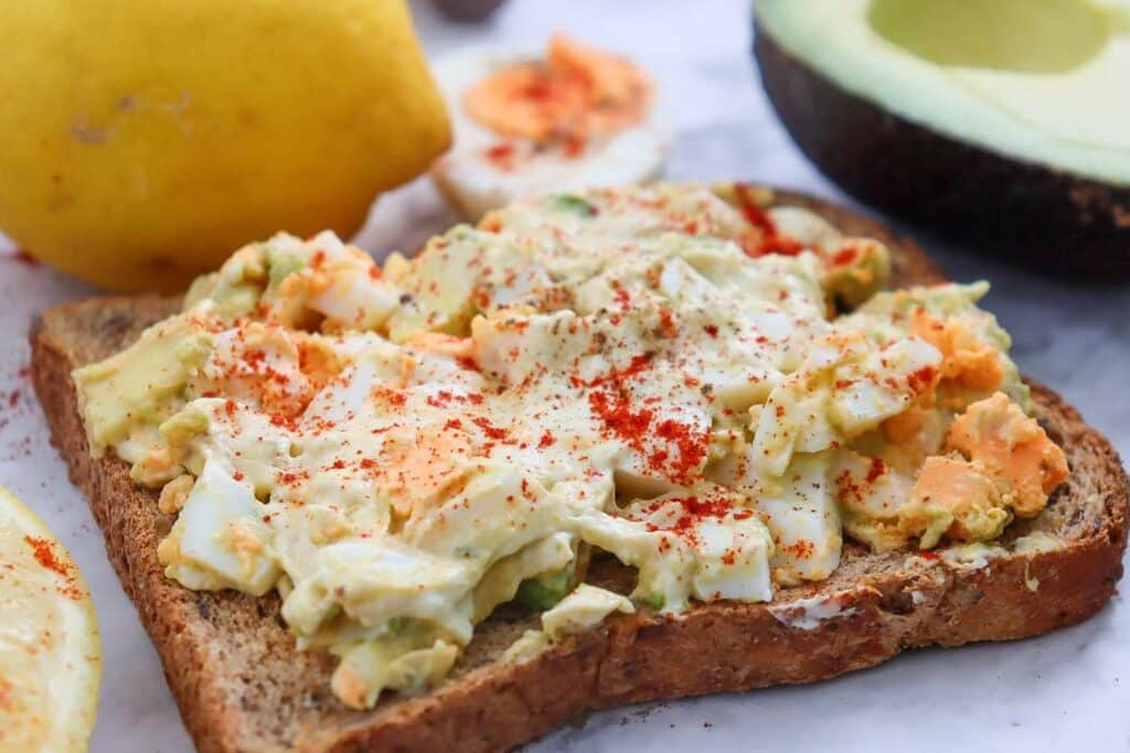 Avocado egg toast 