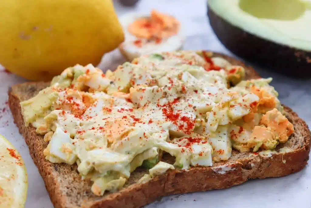 Avocado egg toast 
