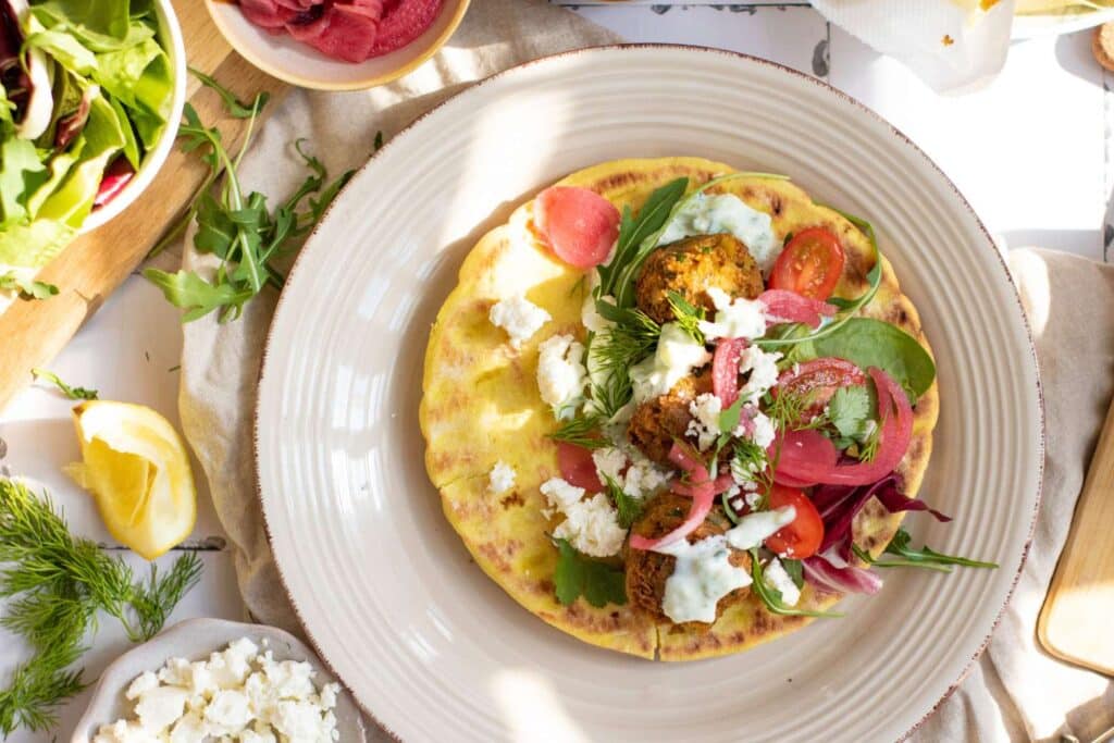 Crispy falafel recipe