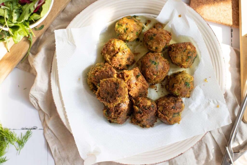 Crispy falafel recipe