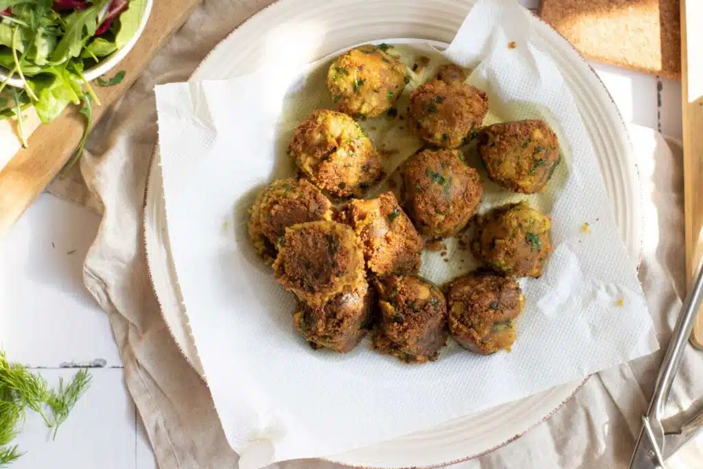 Crispy falafel recipe
