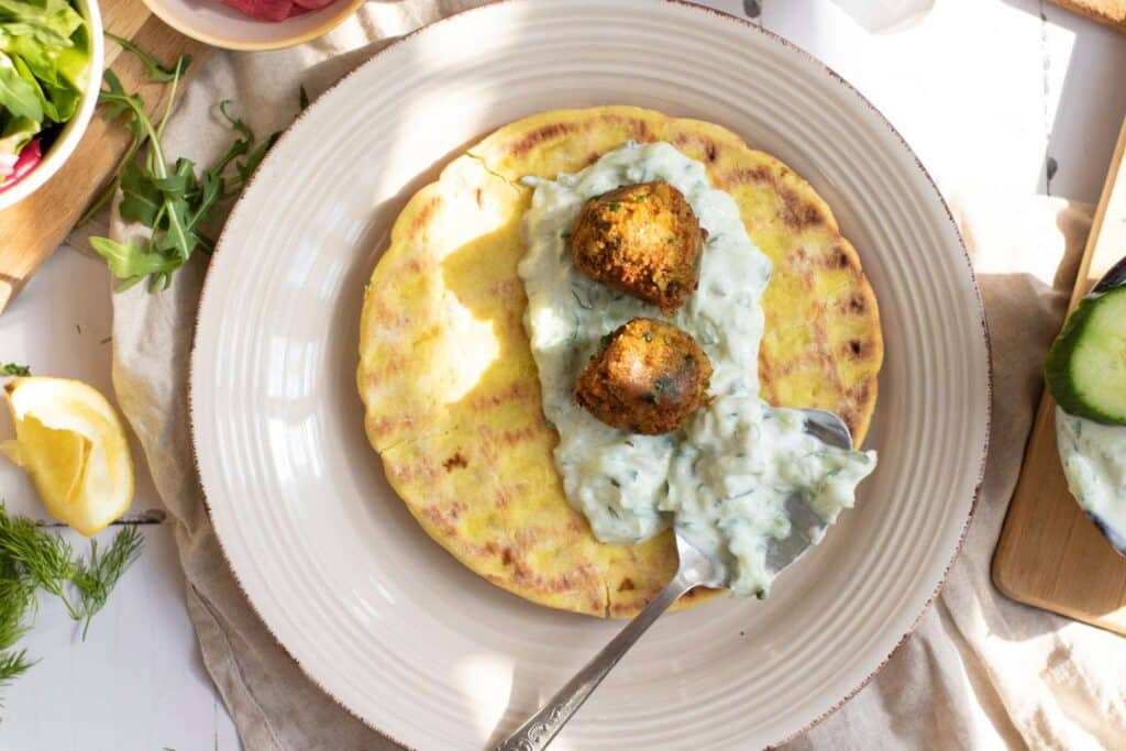Crispy falafel recipe