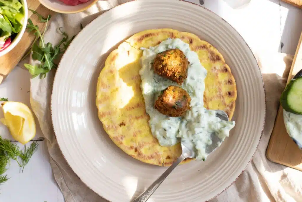 Crispy falafel recipe