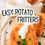 Easy Potato Fritters