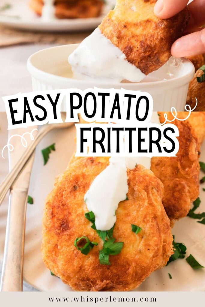 Easy Potato Fritters
