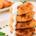 Easy potato fritters