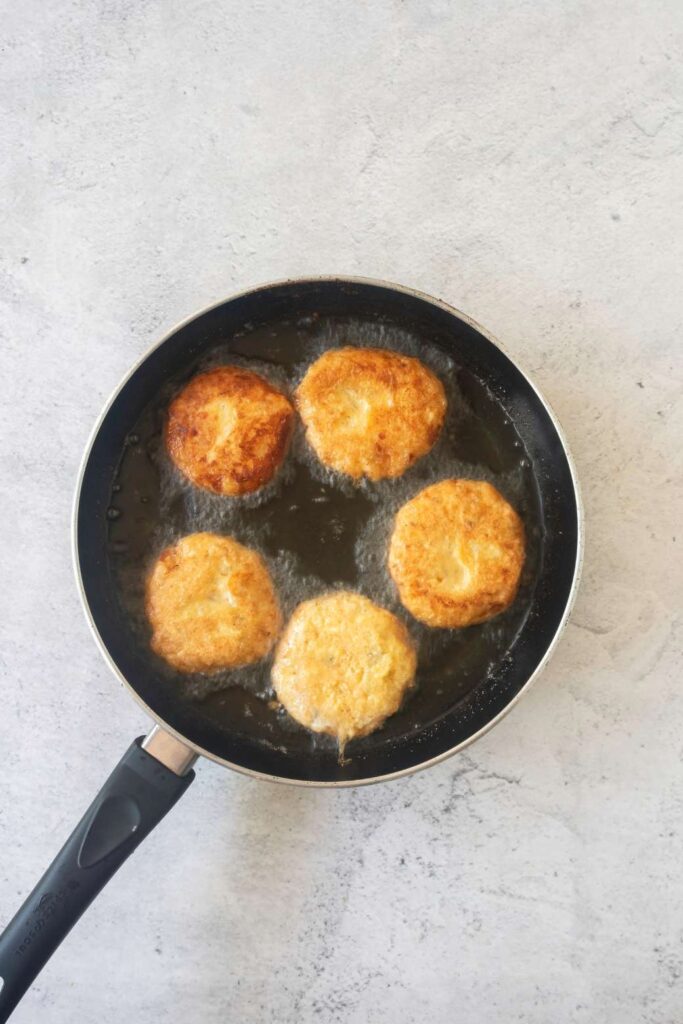 Easy potato fritters