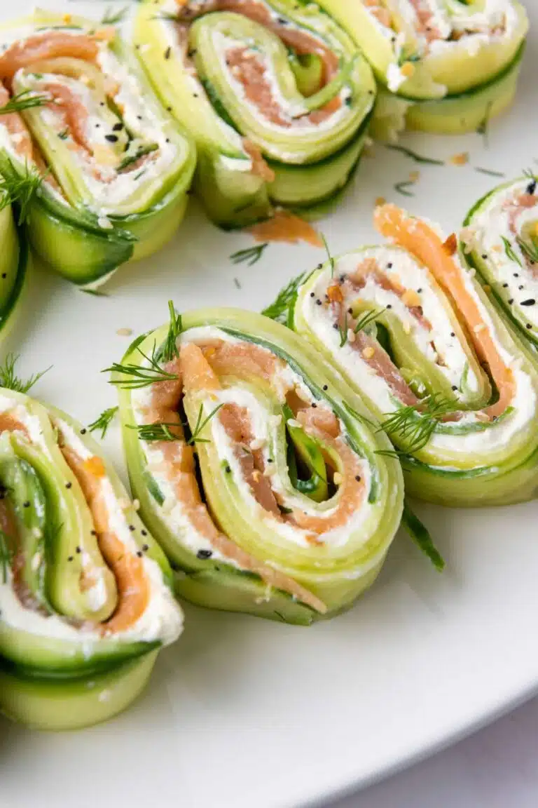 Everything bagel cucumber rolls with smoked salmon (17)