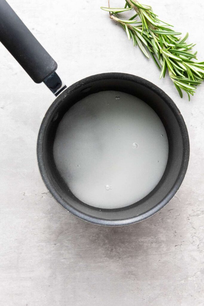 Grapefruit rosemary mocktail