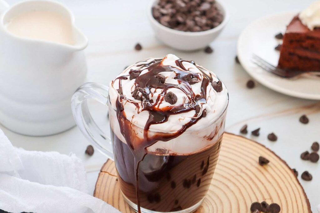 Mocha hot chocolate 