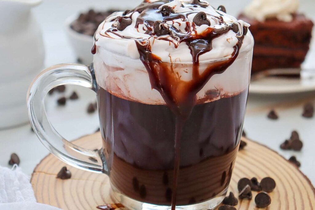 Mocha hot chocolate 