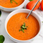Vegan roasted tomato soup