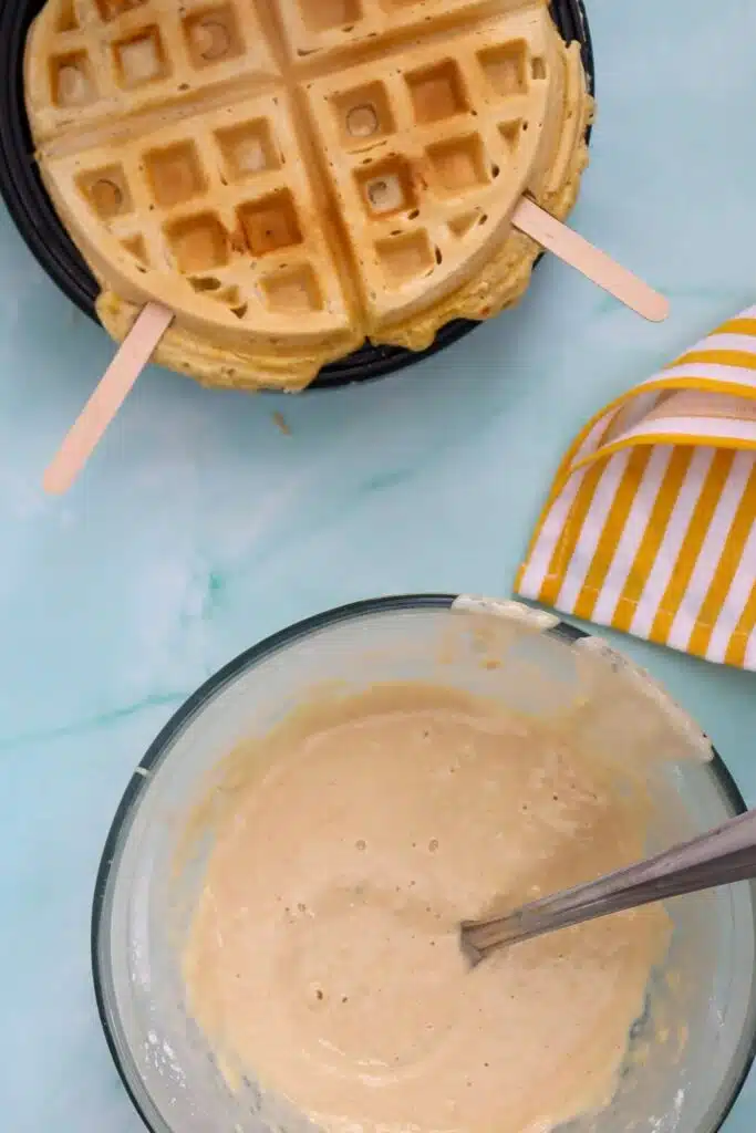 Waffle pops