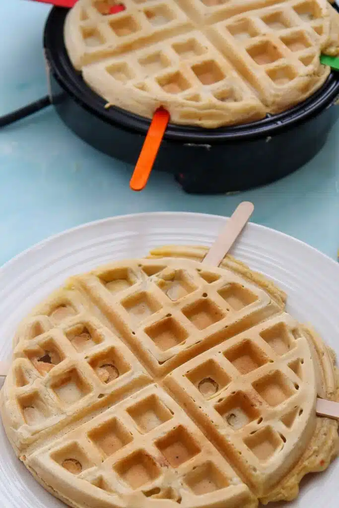 Waffle pops