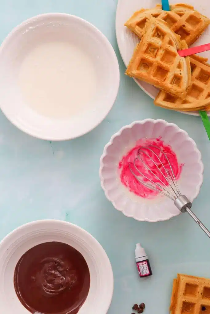 Waffle pops