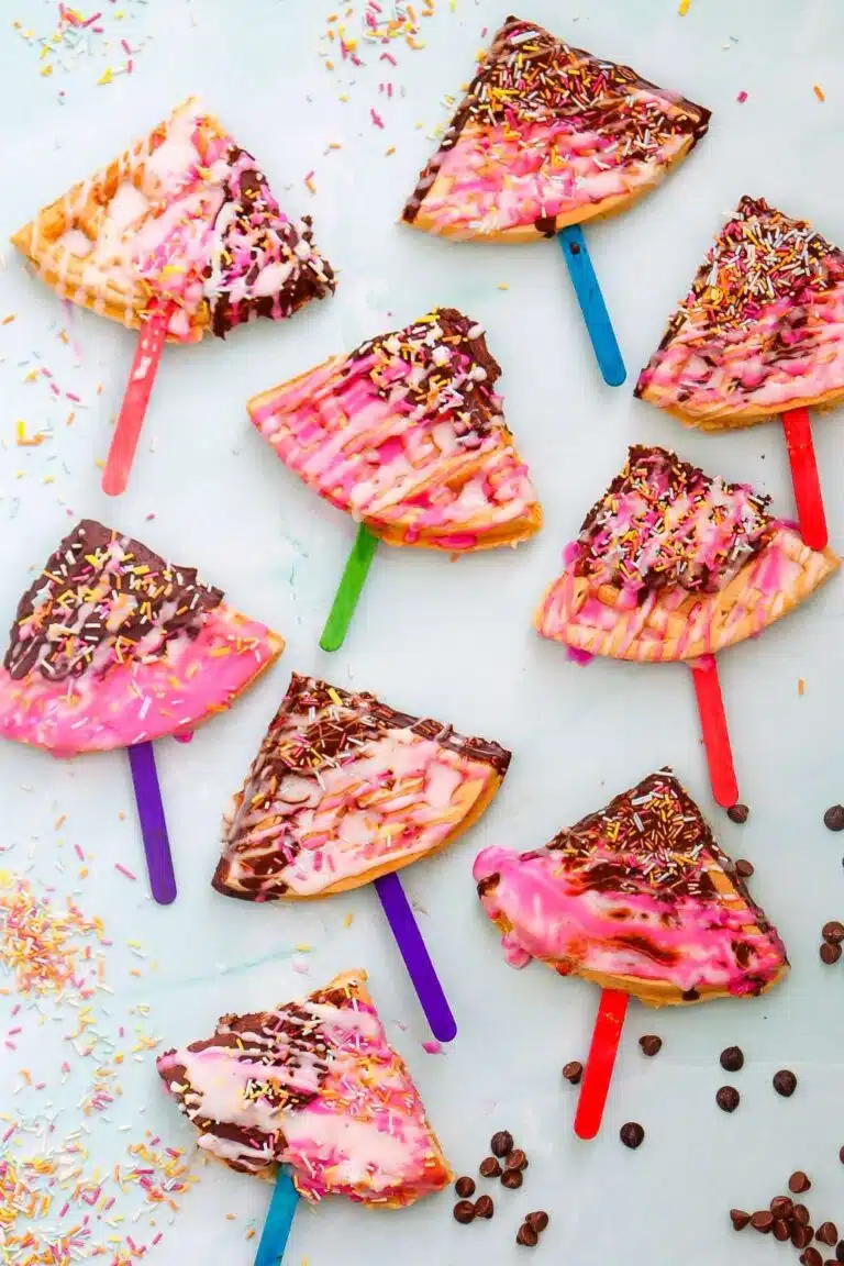 Waffle pops