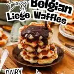 Belgian Liege waffles