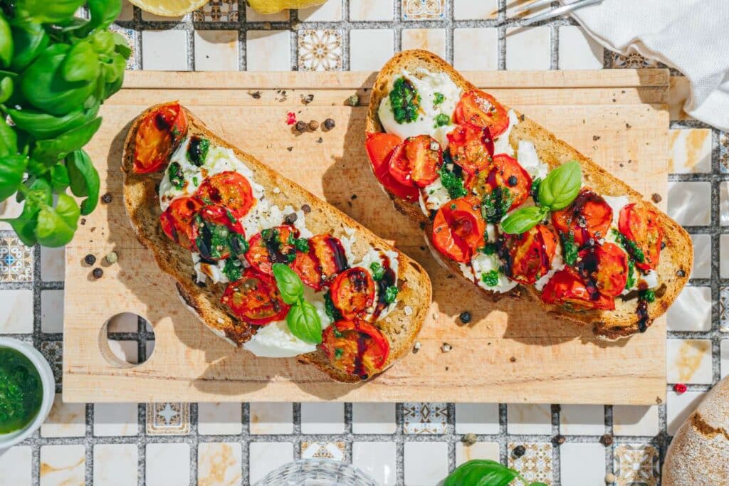 Burrata toast 