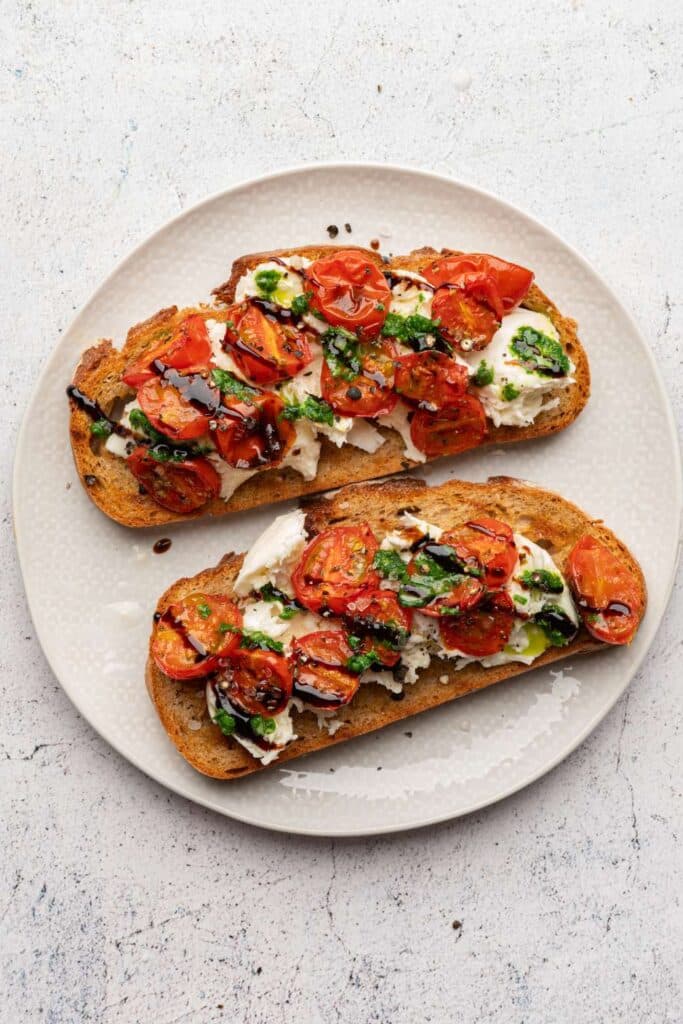 Burrata toast 