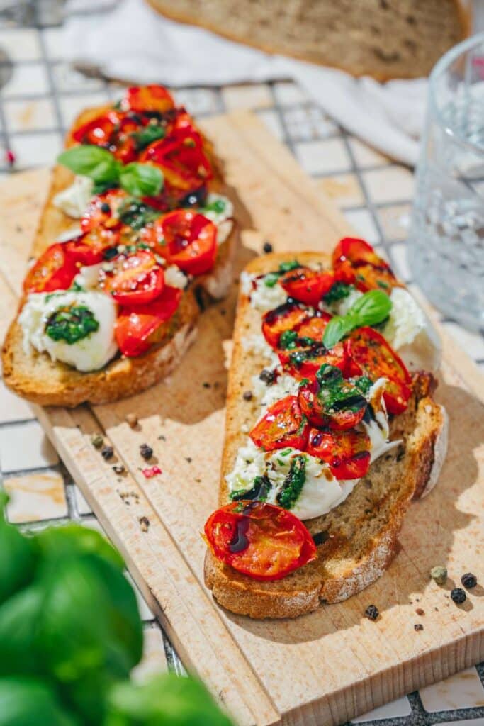 Burrata toast