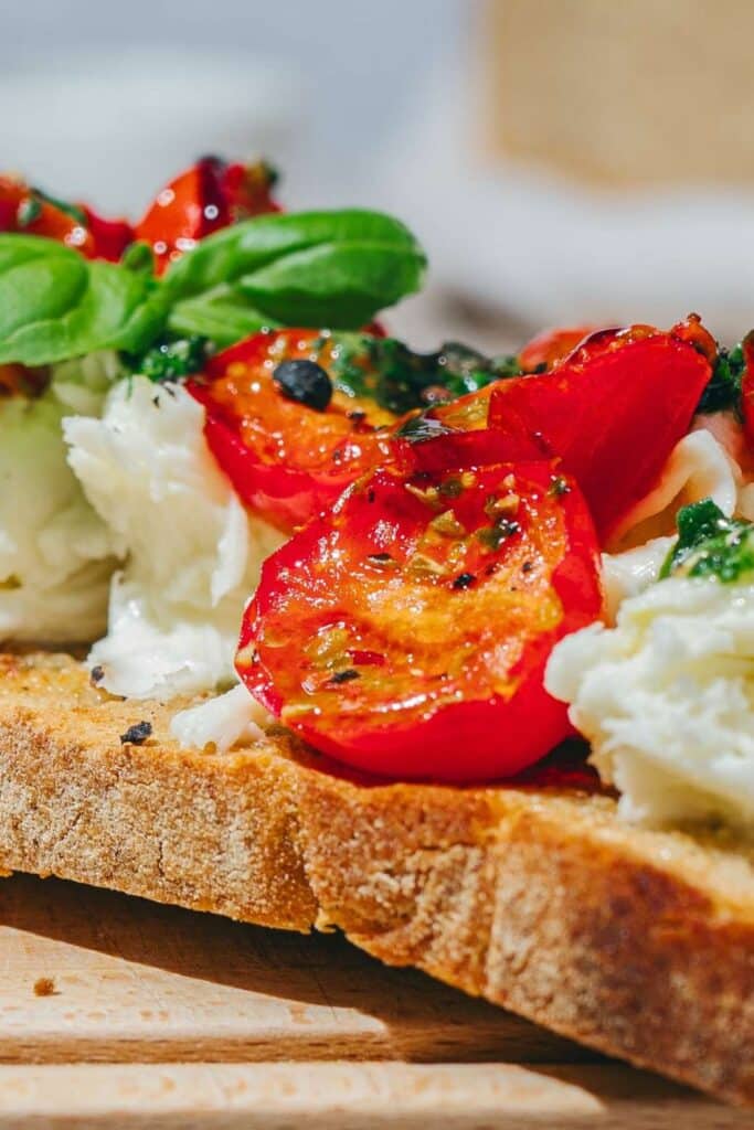 Burrata toast 