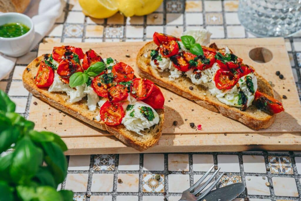Burrata toast 