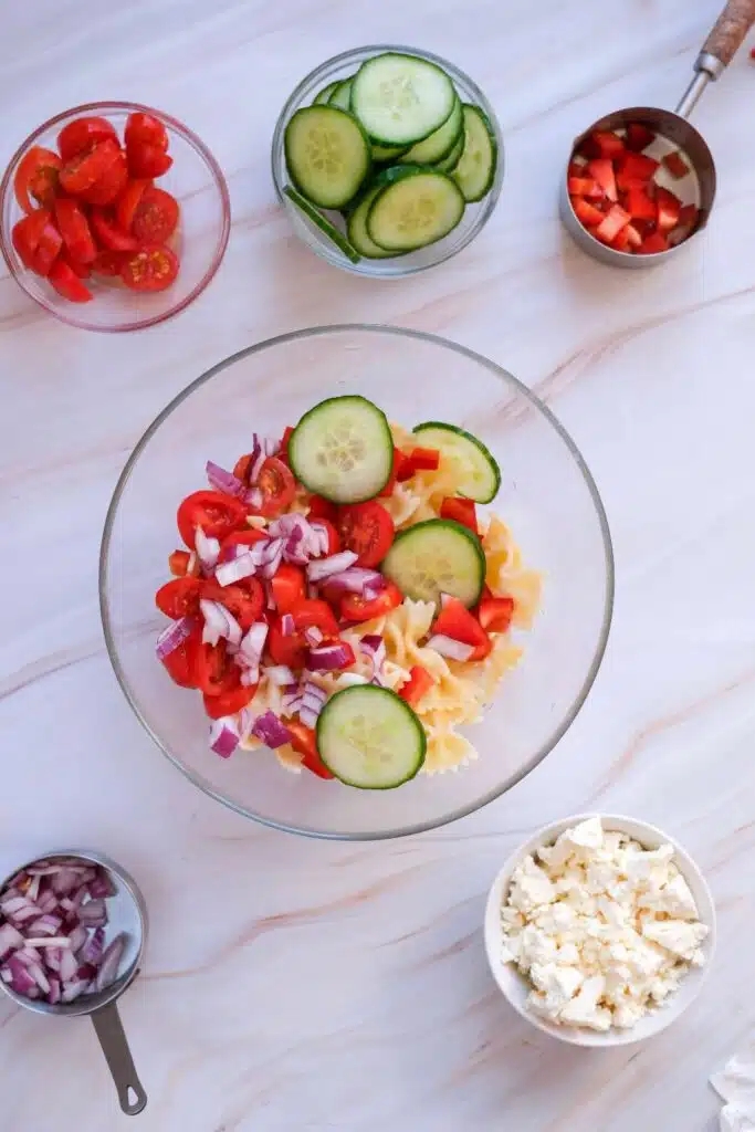 4th of july pasta salad