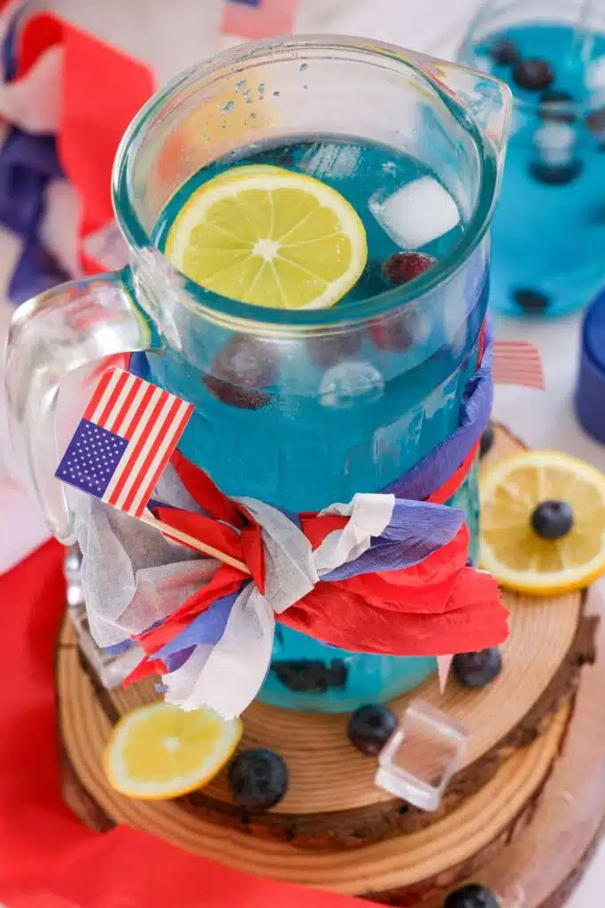 Blue Curaçao Mocktail (4th of July Special) 1 Blue Curaçao Mocktail (4th of July Special) Blue curacao