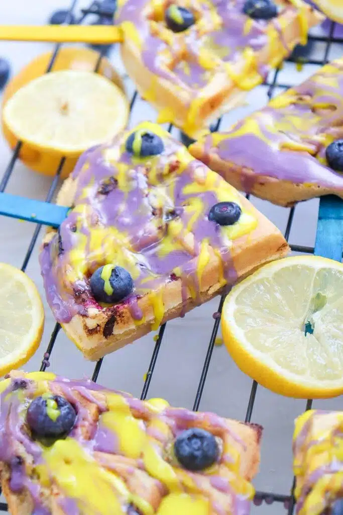 Blueberry Lemon Waffle Pops 1 Blueberry Lemon Waffle Pops Blueberry Lemon Waffle Pops
