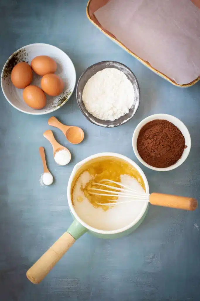 Chocolate Pumpkin Patch Brownies