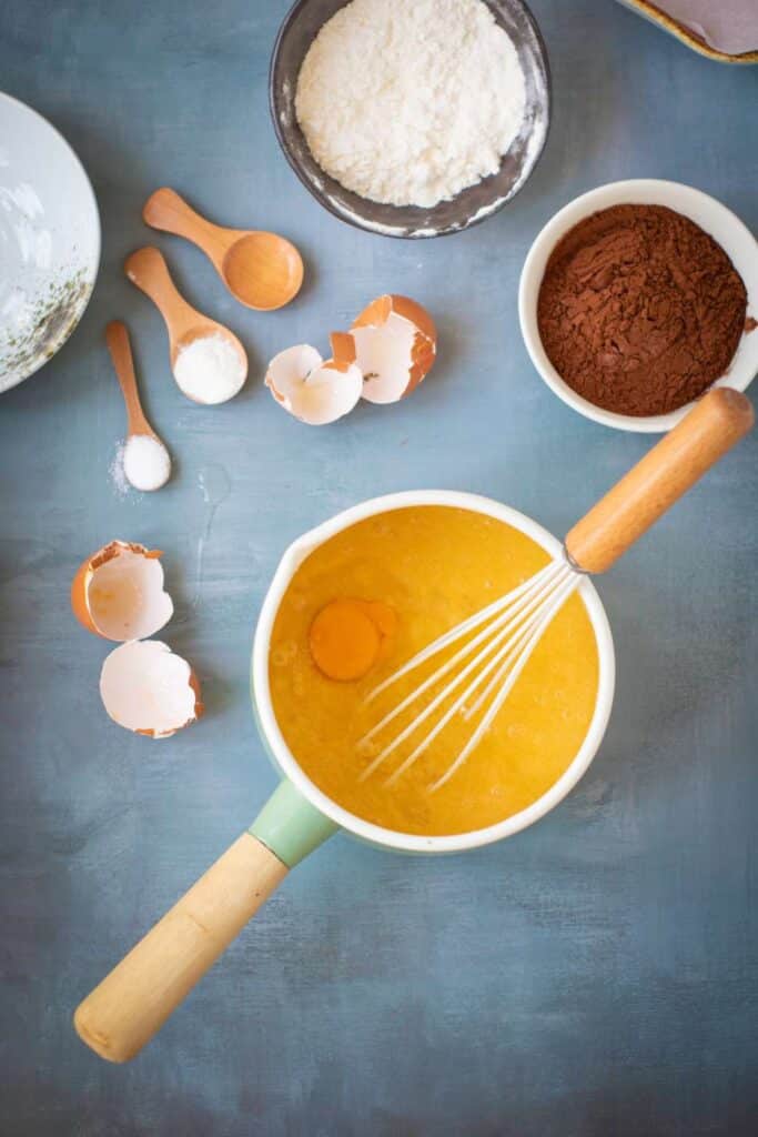 Chocolate Pumpkin Patch Brownies