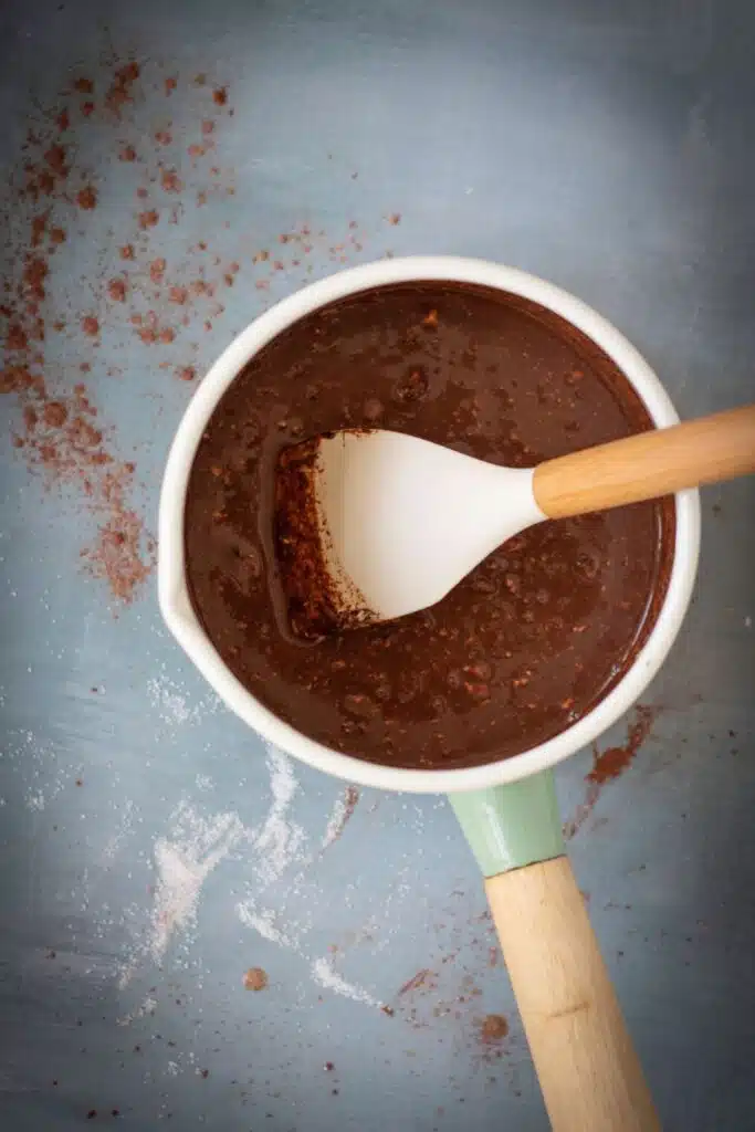 Chocolate Pumpkin Patch Brownies