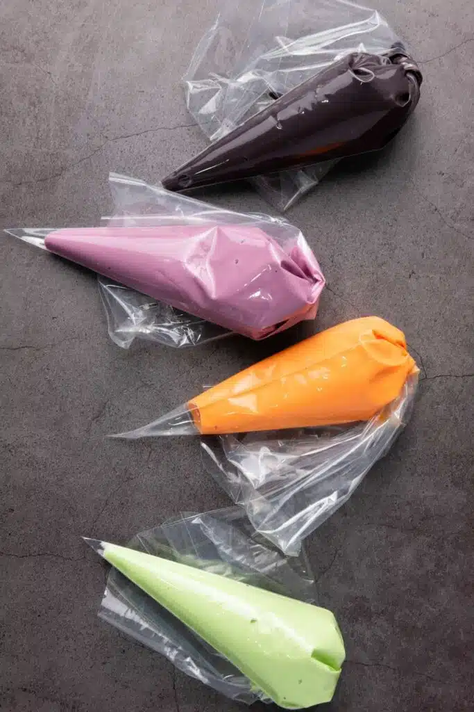 Halloween candy bark