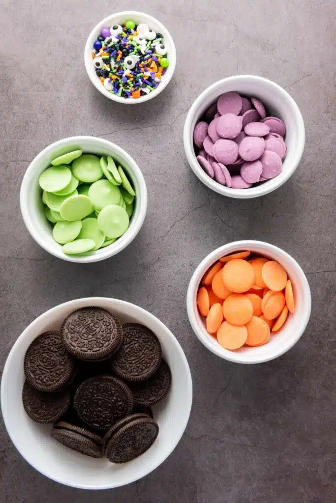 Halloween oreo treats