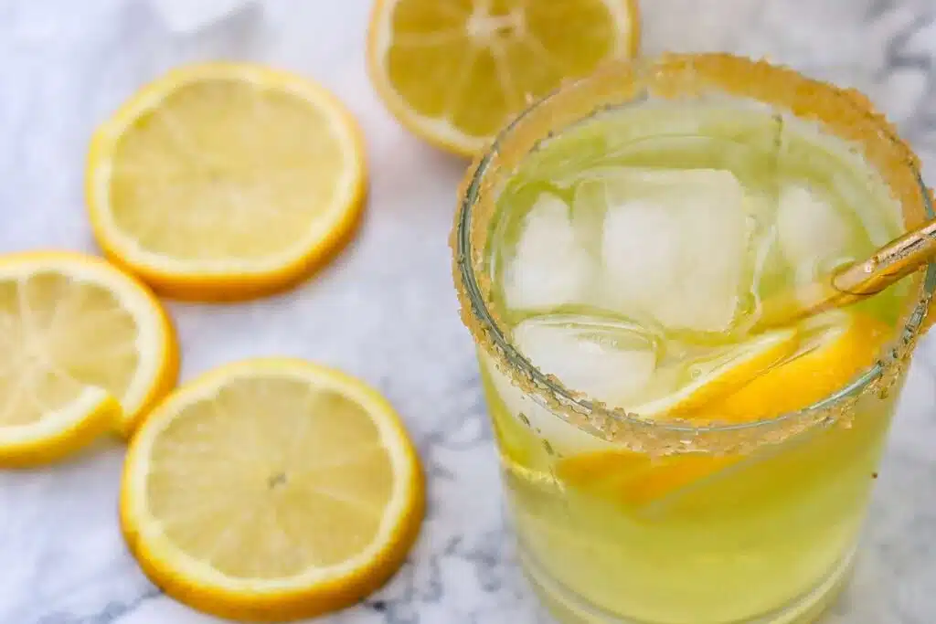 Homemade lemonade