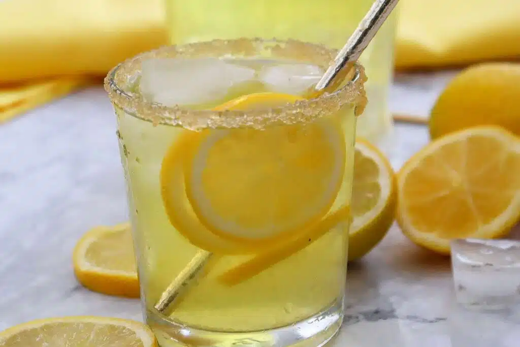 Homemade lemonade