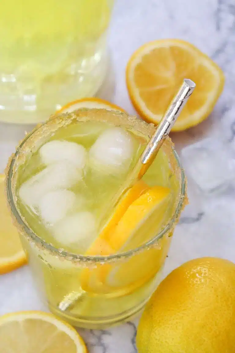 Homemade lemonade