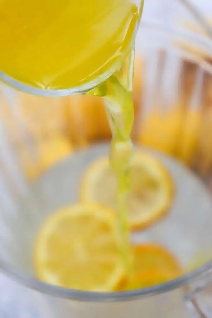 Homemade lemonade
