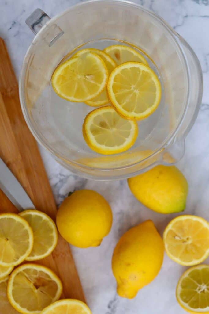 Homemade lemonade