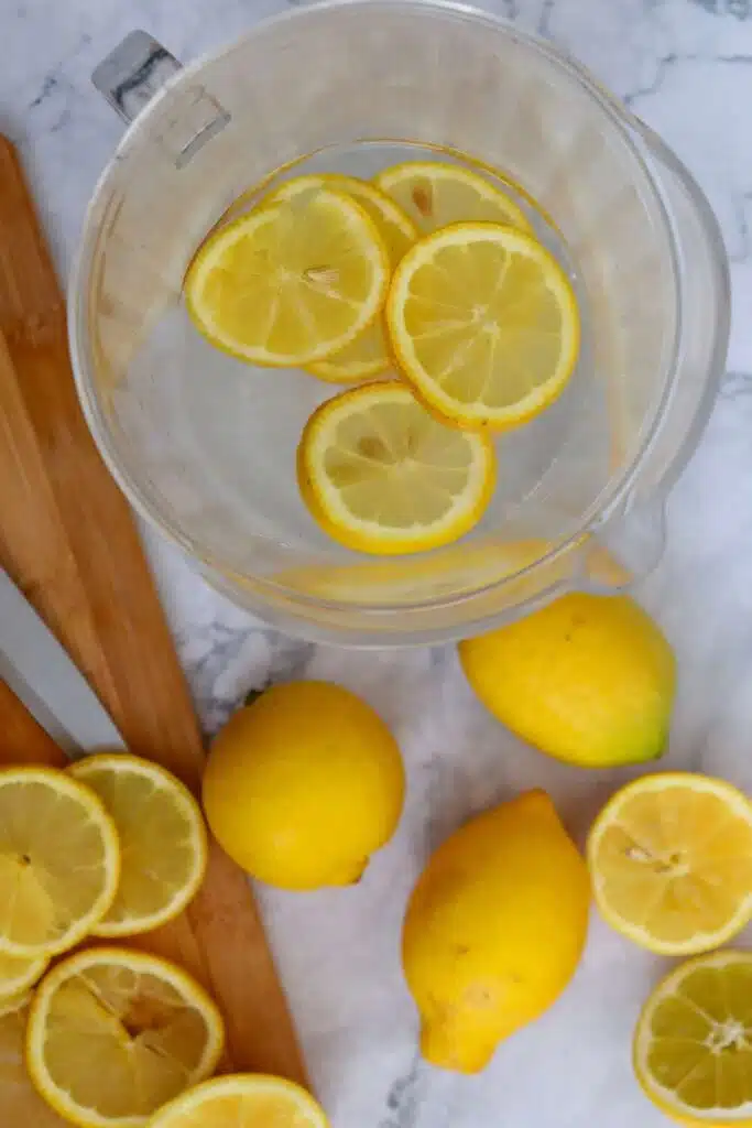 Homemade lemonade