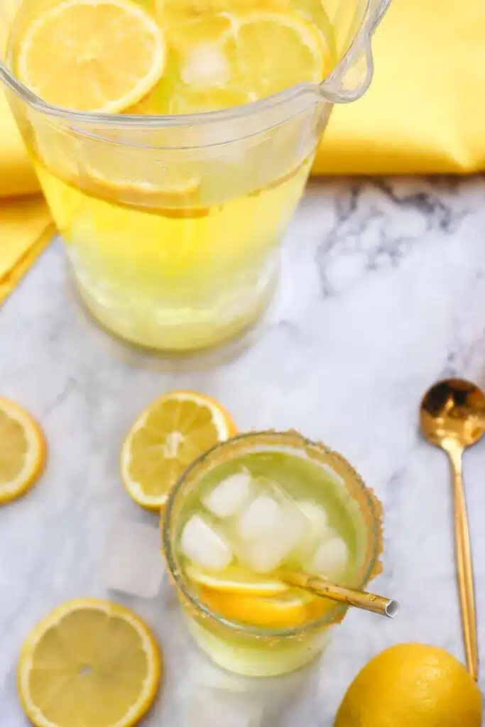 Homemade lemonade
