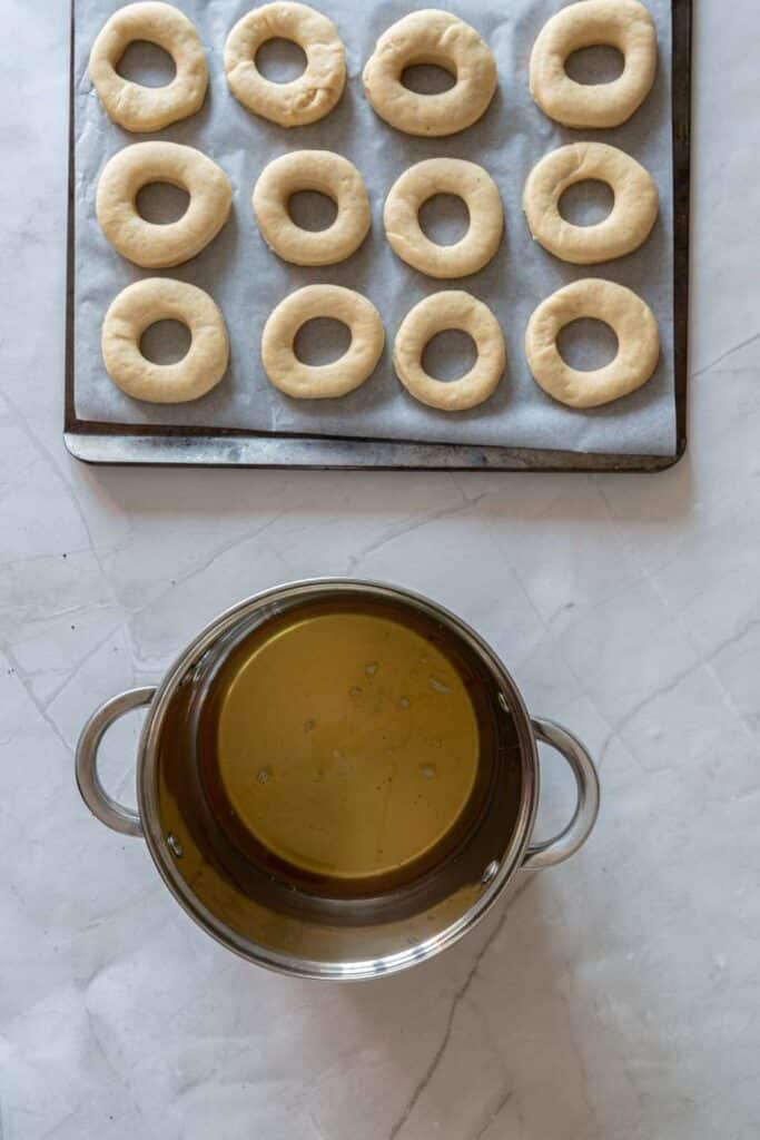 Maple glazed donuts