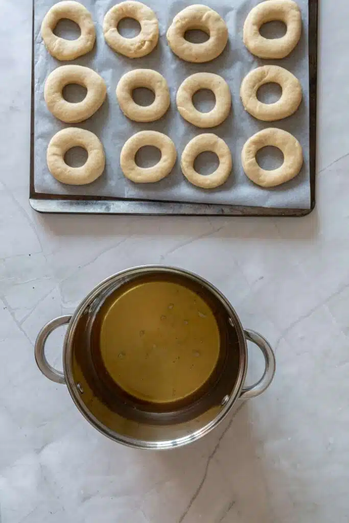 Maple glazed donuts
