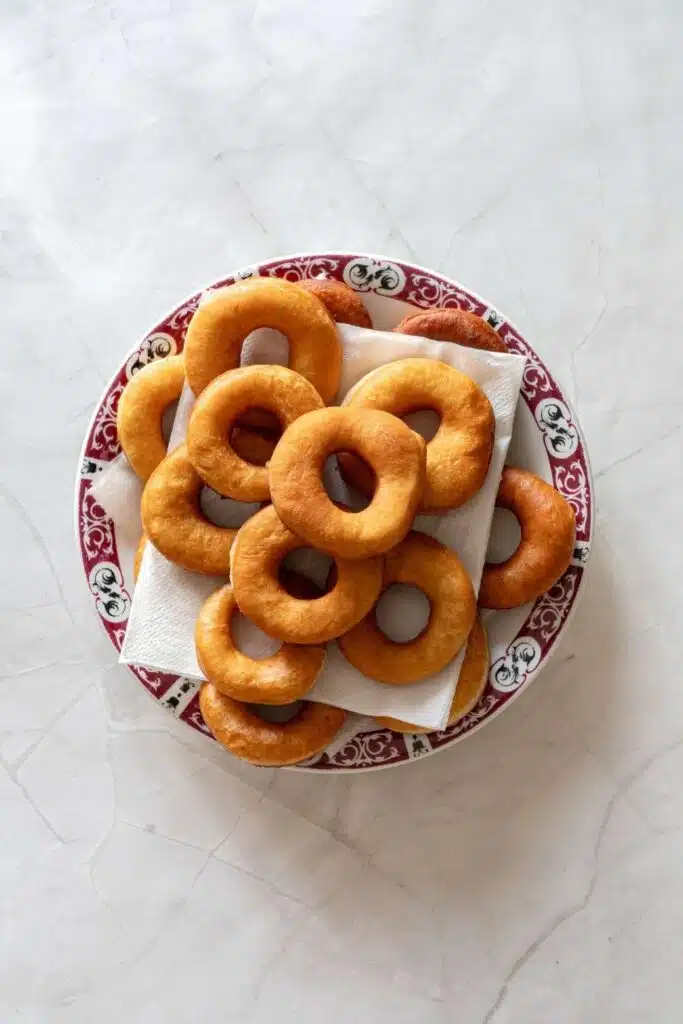Maple glazed donuts