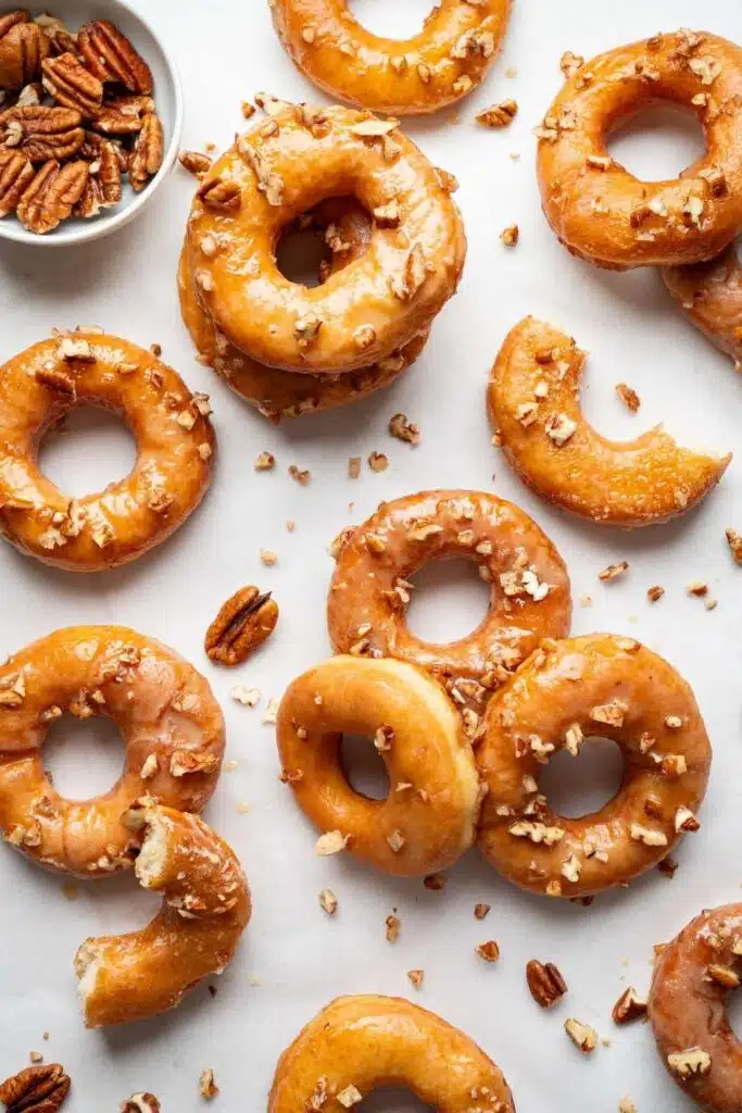 Maple Glazed Donuts 1 Maple Glazed Donuts Maple glazed donuts