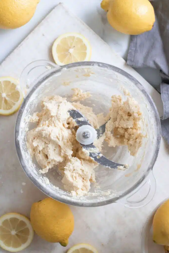 Meyer lemon curd Galette